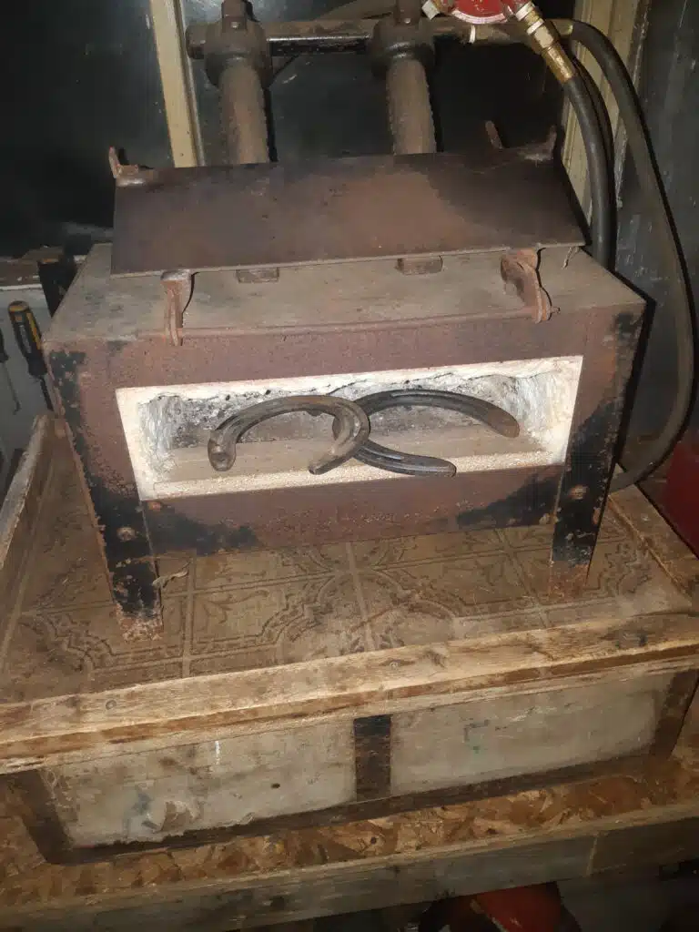 Farrier's forge